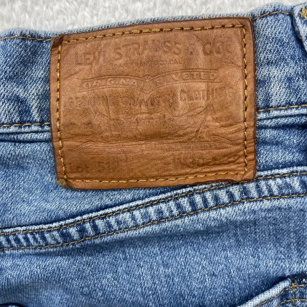 Levi's 511‎ Slim Fit Premium Distressed Ripped Jeans Men's Denim Blue 30x32
